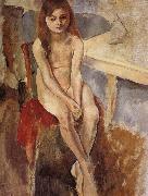 Jules Pascin Female oil painting picture wholesale